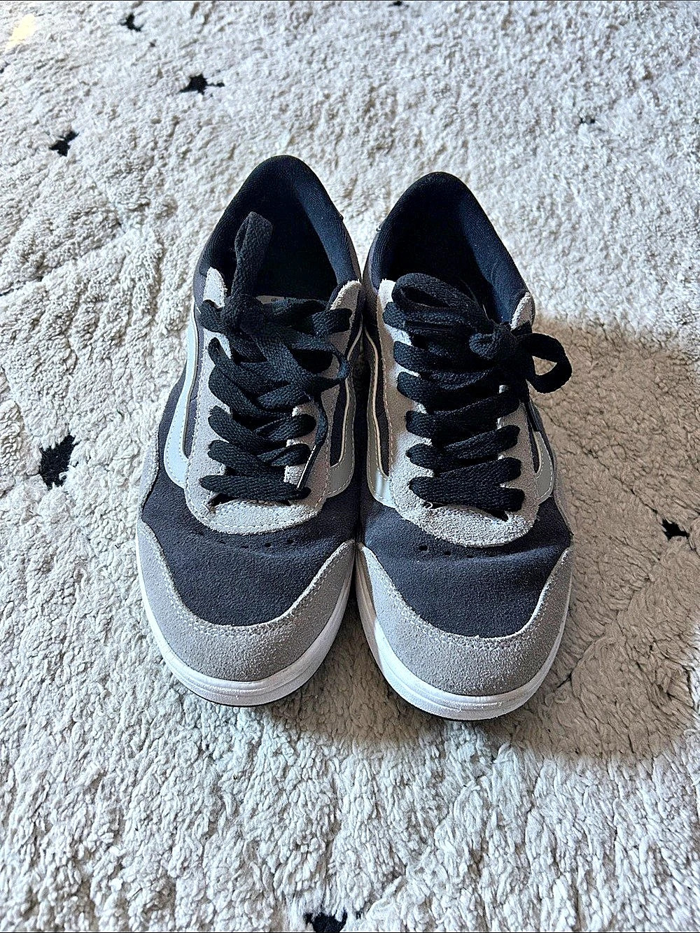 Vans Lowland 2.0 Black Grey White Sneakers